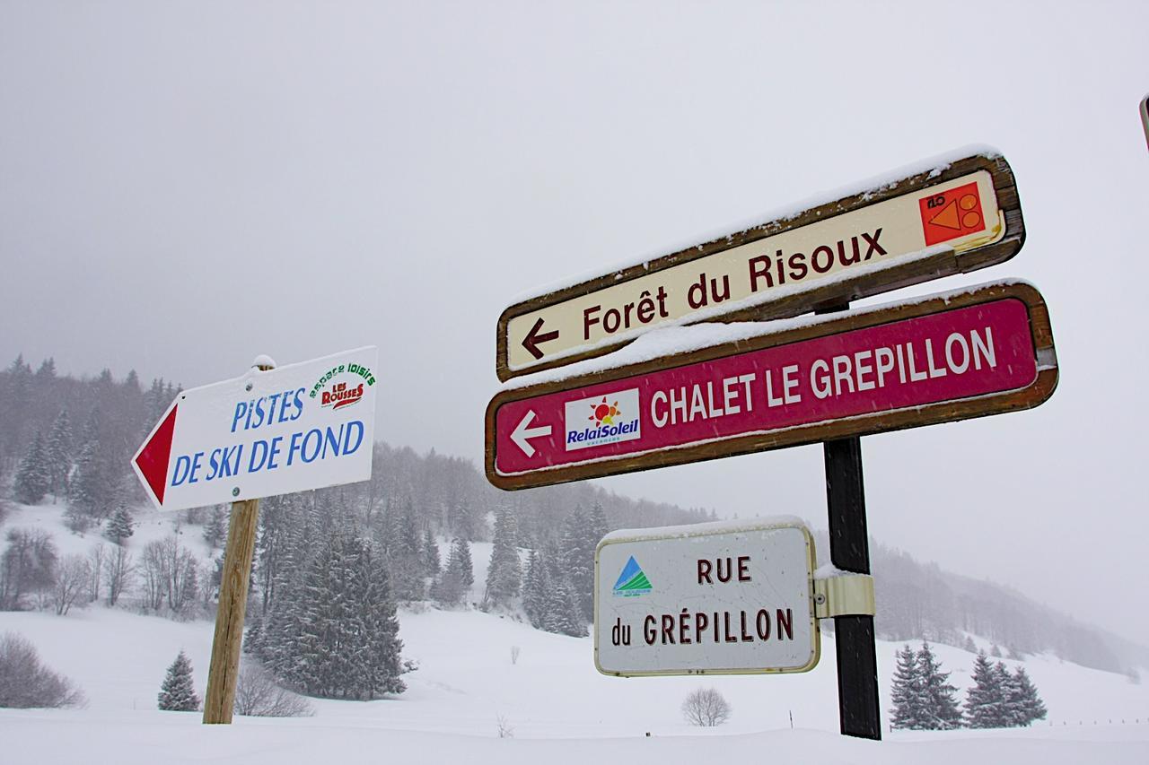 Village Vacances Le Grepillon Les Rousses Bagian luar foto